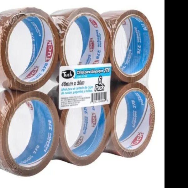 CINTA ADH. PEMP. 48X50M CANELA 278 TUK E6C36